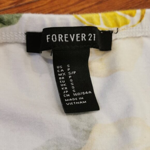 Lemon print strapless tube bodysuit - Picture 4 of 4